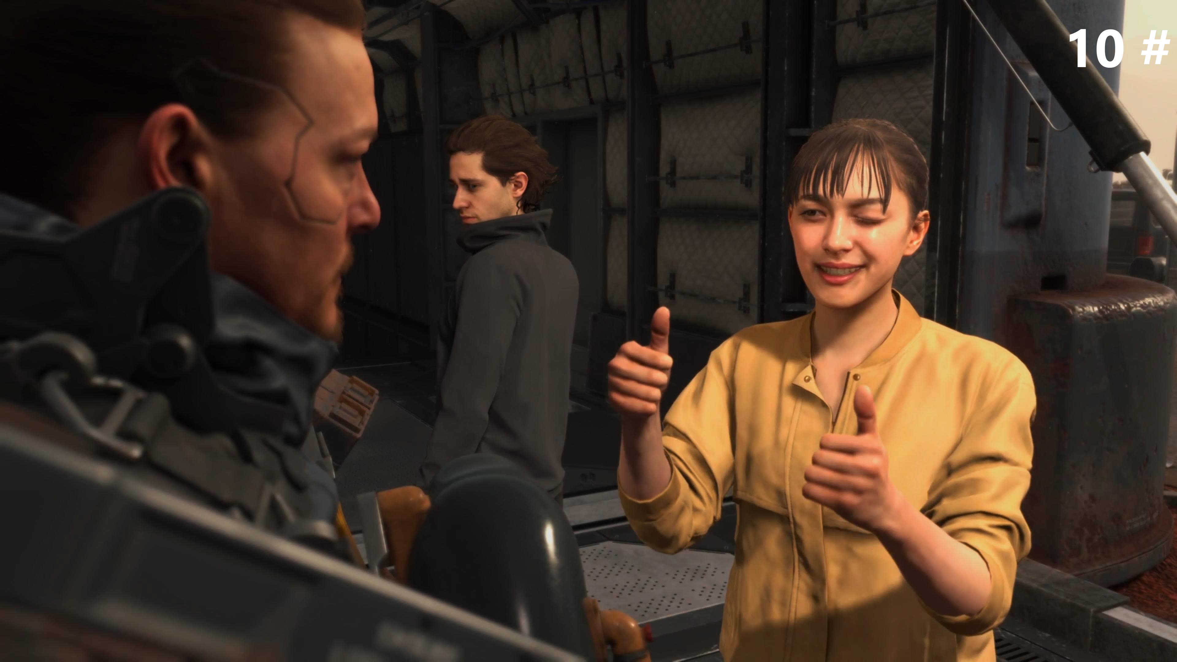 Прохождение Death Stranding 10 # (Старьевщик и художница)