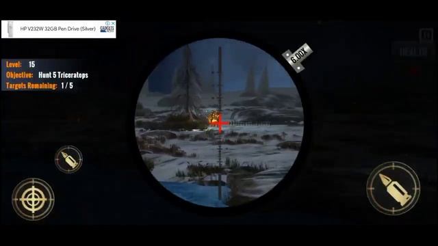 Wild Deer Hunting Games - gameplay walkthrough part 4 - Dino Level 1- 25 (Android,iOS) смотреть онлайн