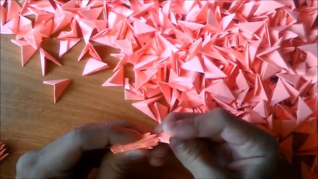 Розовая пантера 3D оригами. Урок 63. смотреть онлайн