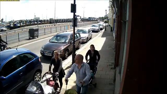 Sony CH260 Outdoor bullet camera IP sample footage смотреть онлайн