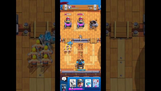 CLASH ROYALE КОРАБЛЬ ТОПИМ В ЛУЖЕ В КЛЕШ РОЯЛЬ. 😁😁😁 смотреть онлайн