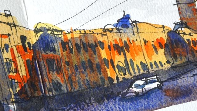 Etchr Watercolour Sketchbook (review) смотреть онлайн