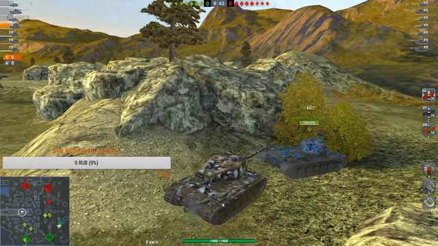 Обзор на T26E4 SuperPershing. Имба или фигня??? World Of Tanks BLITZ.