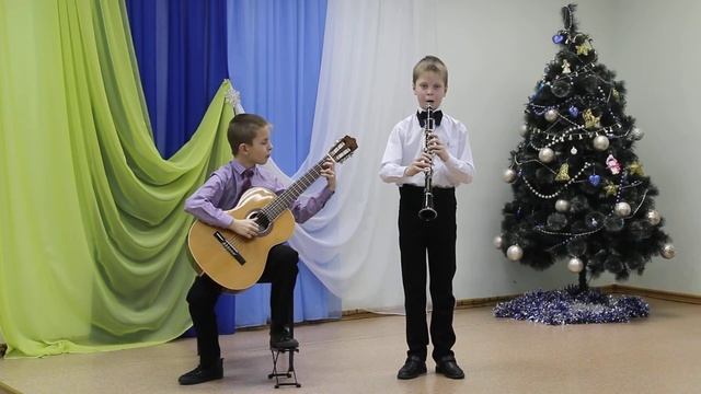 А. Гедике "Танец". Артур Галынин (9 лет,кларнет). смотреть онлайн