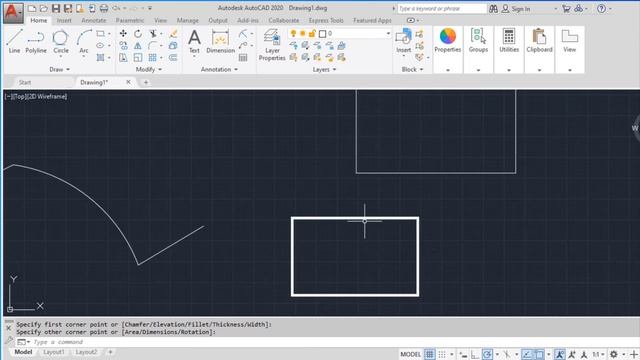 الدرس الثالث من دروس شرح اتوكاد 2020 - autocad training online смотреть онлайн