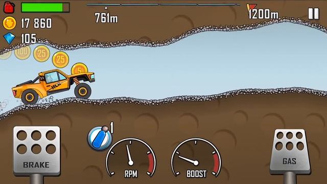 Hill Climb Racing - Геймплей Прохождение Часть 10 смотреть онлайн