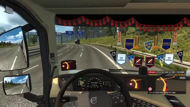 Euro Truck Simulator 2 2018 08 16 Открытый конвой от компании "Лукойл". смотреть онлайн