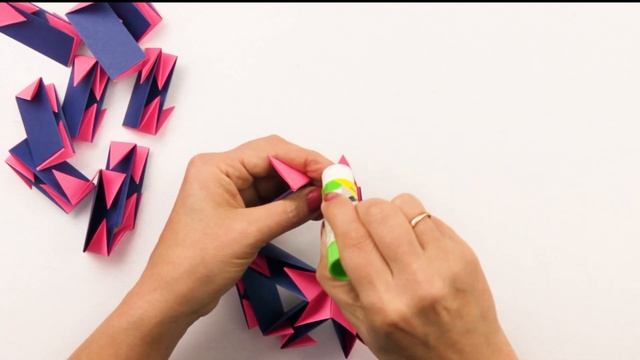 How to make Kusudama origami | Kusudama ball with stars | Origami kusudama смотреть онлайн