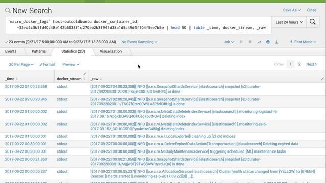 Monitoring Docker (Splunk Application) смотреть онлайн
