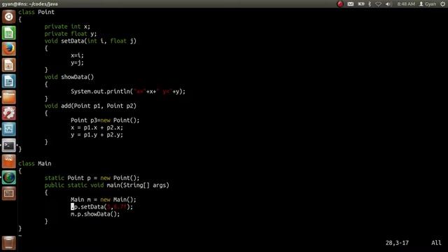 Reference Variables as Data Members of a Class | Java смотреть онлайн