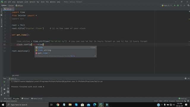 Making a Digital Clock by Simple Python Code | 2020 смотреть онлайн