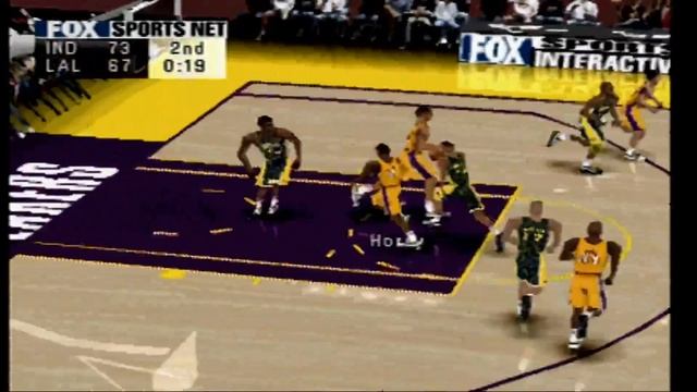 Fox Sports NBA Basketball 2000 - PS1 1999 (2000 NBA Finals LAL vs IND) смотреть онлайн