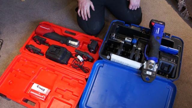Press tool comparison Geberit ACO202 vs. Rothenberger Romax 3000 crimping tool смотреть онлайн