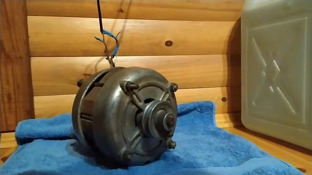 Электродвигатель от старой стиральной машины. смотреть онлайн