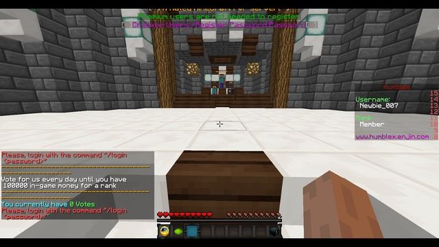 Minecraft | How to login/register into a server [Common problem] 2017 смотреть онлайн