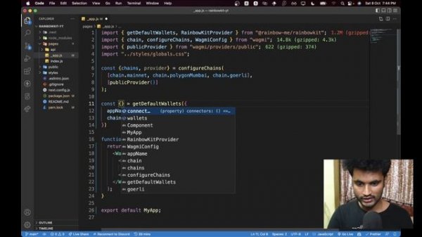 Using RainbowKit with React | Cool connect wallet component for your web3 apps