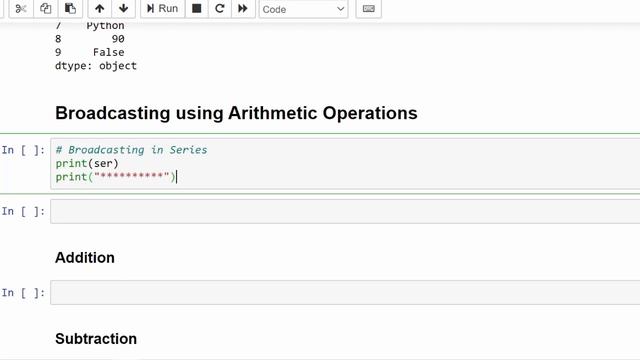 Machine Learning Tutorial Python Pandas : 4. Pandas Series Broadcasting | Data Type Conversion смотреть онлайн