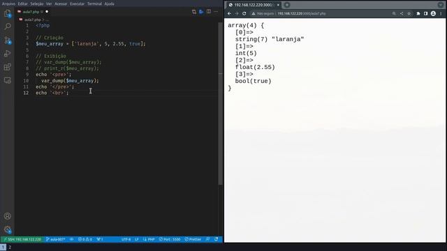 PHP Total - aula 7: Arrays смотреть онлайн