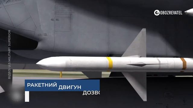 «AMRAAM» – ракета класу повітря-повітря вже скоро буде в Україні | OBOZREVATEL TV смотреть онлайн