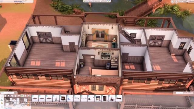 ROYALE RANCH ? Horse Ranch Pack | The Sims 4 Speed Build | No CC смотреть онлайн