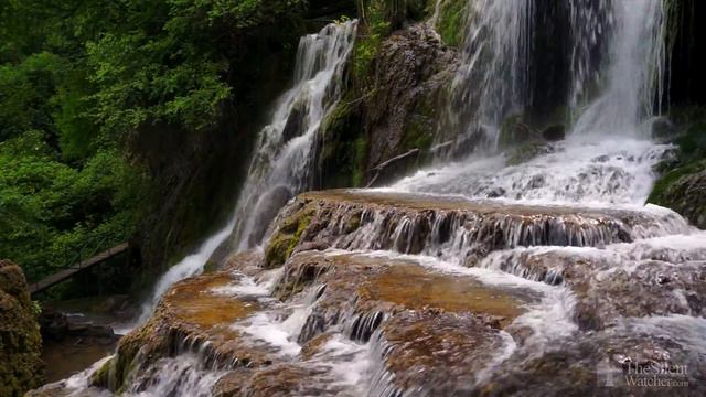 Waterfall Sounds - Relaxing Nature Video - White Noise - 3 Hours - HD 1080p - Study  Relax  Sleep
