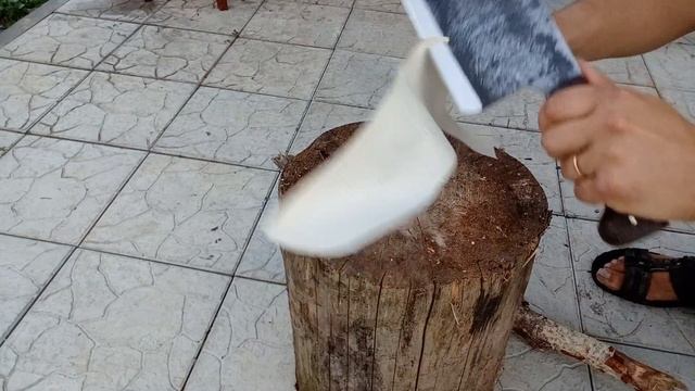 Мощная мясная тяпка из стали Х12МФ в наличии!!!? смотреть онлайн