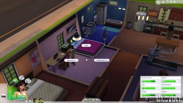 #Simíkoviny ► The Sims 4 Mod Play (Part 4 - Kundí Kamera A Sbližování) *R3NCZ* ◄
