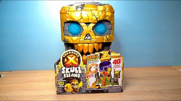 Treasure X Lost Lands Skull Island Temple мега игровой набор Храм черепа Трежер Икс
