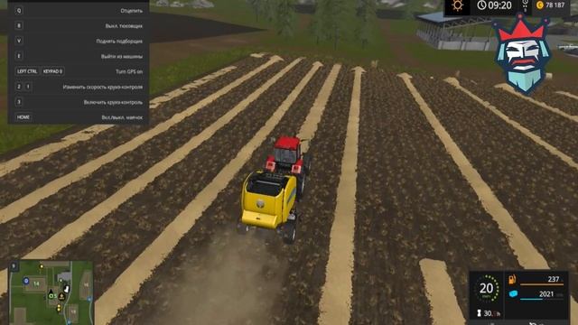Farming Simulator 17. Как Петрович из сена деньги делает?