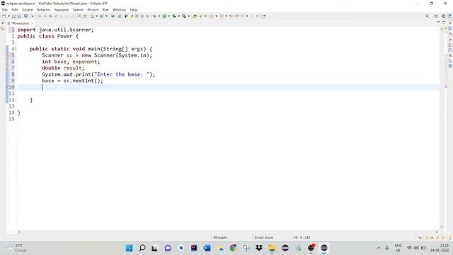 Program of calculate POWER of a number in JAVA | POWER OF A NUMBER PROGRAM смотреть онлайн