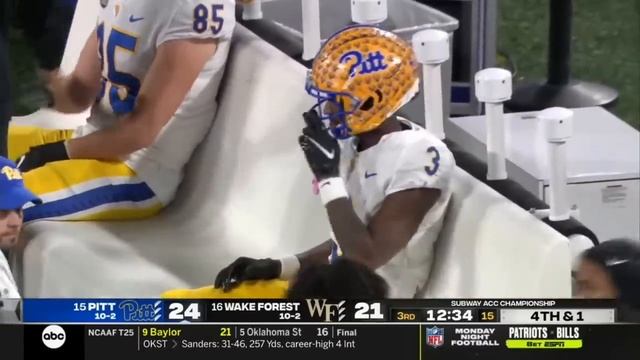 Pittsburgh vs. Wake Forest: Championship Game | ACC Football Classic (2021) смотреть онлайн