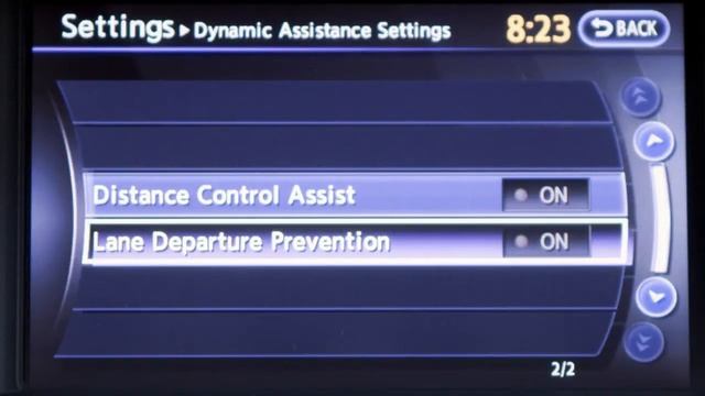2014 Infiniti QX50 - Distance Control Assist (DCA) (if so equipped) смотреть онлайн