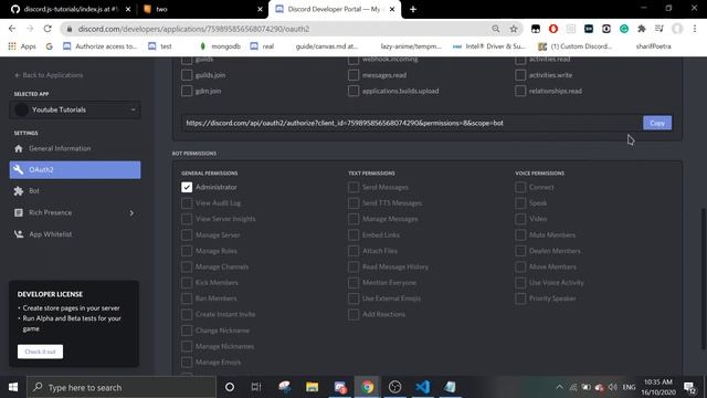 #5 Reaction Roles Discord.js BOT (TUTORIAL) смотреть онлайн