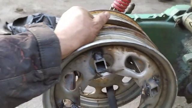 Гусеница из покрышки на скутер смотреть онлайн