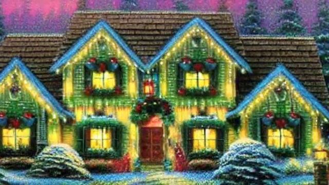 Christmas Shopping Party Cooking Music - No Copyright Music To Loop  - AI Animation