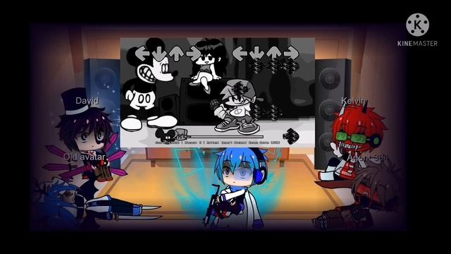 My oc react fnf vs Mickey mouse (gacha club) смотреть онлайн