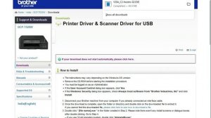 How to install Driver brother DCP T520W Printer in windows 10 or 11