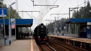 Паровозы ЛВ-0182 и Л-3653 на Ярославском направлении