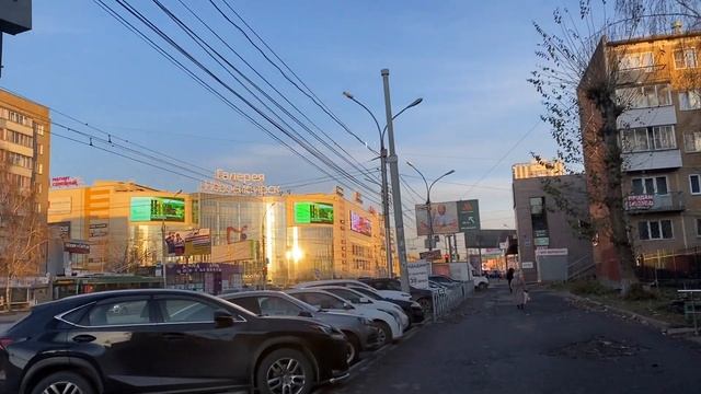 Прогулка по Новосибирску. Центр. Галерея. Академгородок / Walk around Novosibirsk (part 1). смотреть онлайн