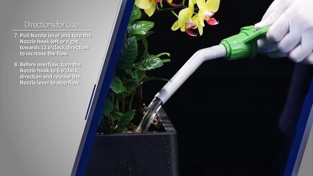 [Dukshin Corp., Ltd.] How to use "DEW-1904-14 E-Watering Battery pump with Nozzle" смотреть онлайн