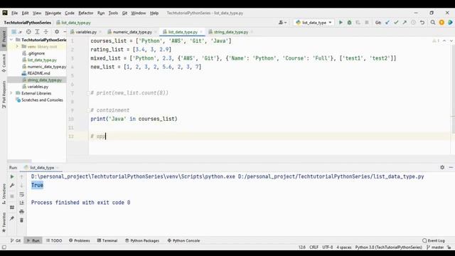 List Data Type in Python and Useful Functions / Methods смотреть онлайн