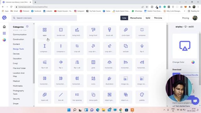 Best Free Website Icon Library | How To Use & Import Icon Library | Iconscout Icon Library 2022 смотреть онлайн