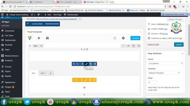 Lecture 10 Visual Composer WordPress Plugin Row Paralex смотреть онлайн