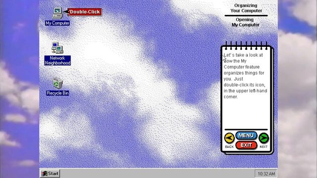 Windows 95 Interactive Demo смотреть онлайн