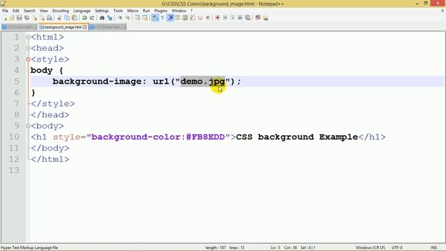 Learn Using Background Color | Image | Border | In CSS | CSS Tutorial For Beginners In Hindi смотреть онлайн