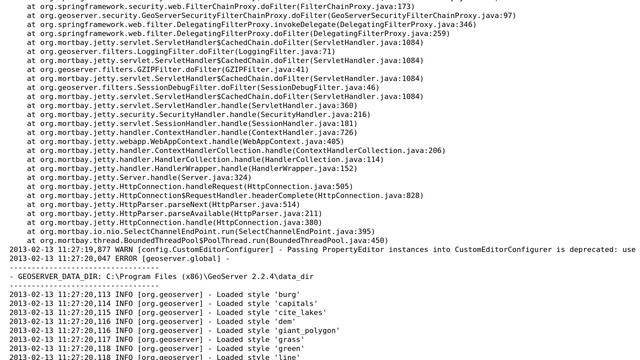 GIS: geoserver configuration 'Could not initialize class org.geotools.image.ImageWorker' смотреть онлайн