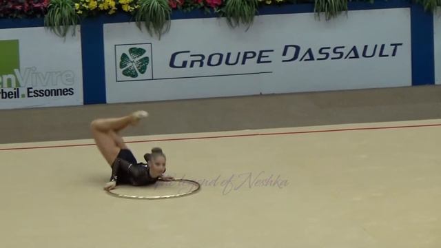 Erika ZAFIROVA (BUL) hoop - 2015 Corbeil senior AA смотреть онлайн