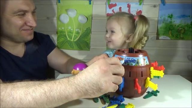 pop up Pirate веселое видео для детей настольные игры смотреть онлайн