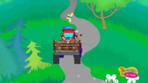 ТРАКТОР ТРАЛЯЛЯКТОР - Дитячі Пісні й Мультики - З Любов'ю до Дітей