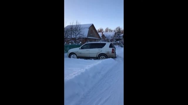 2019 - Отсутствие проходимости - Ssang Yong Rexton II XVT